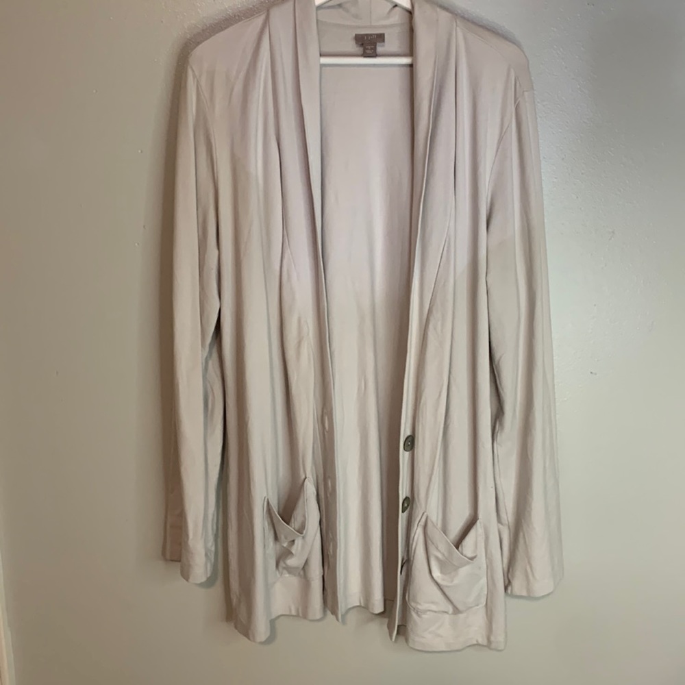 J. Jill Tunic Button Down With Two Front Pockets … - image 1